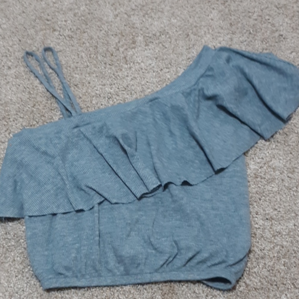 Ribbed crop top